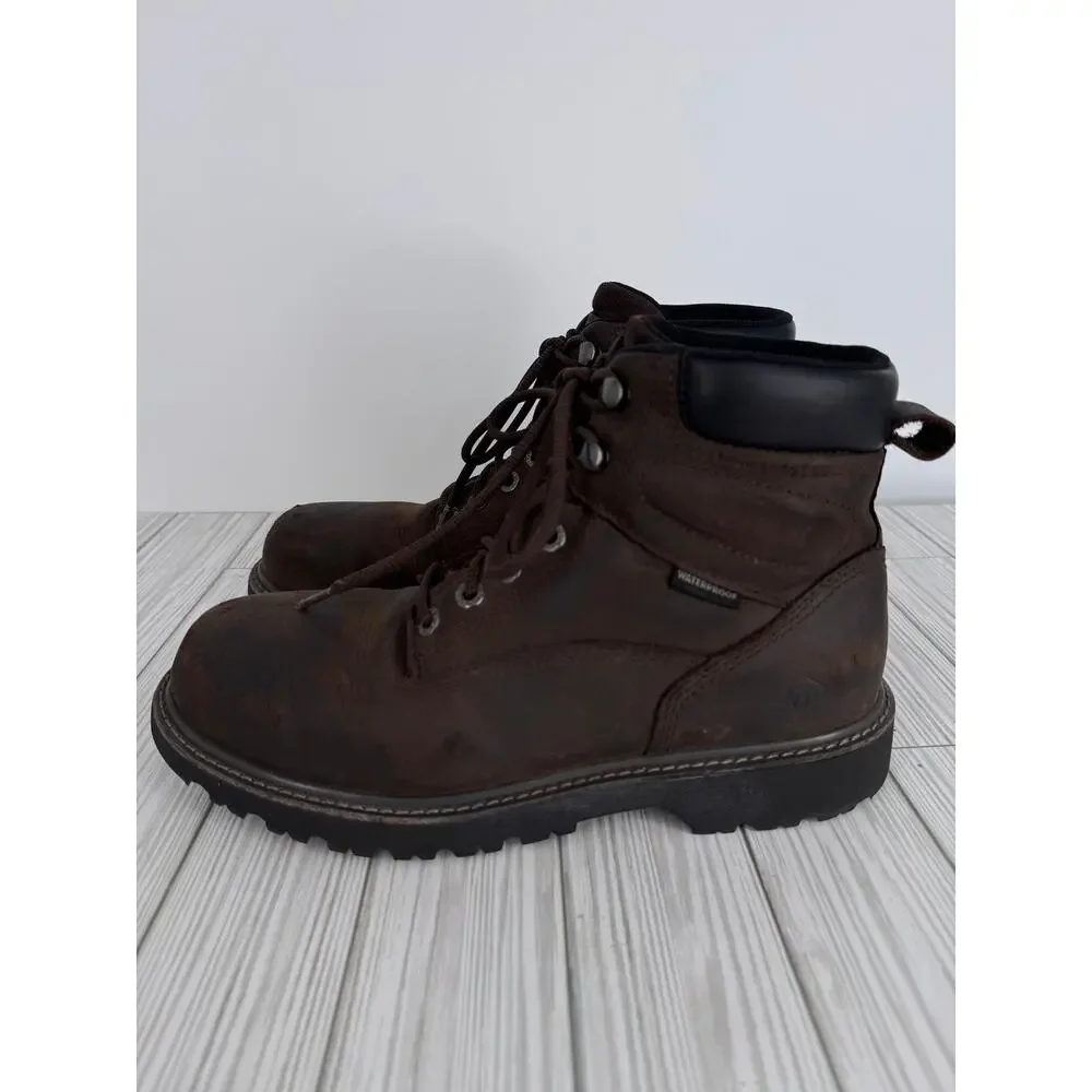 Wolverine Floorhand boots men's 9 steel toe waterproof work 6
